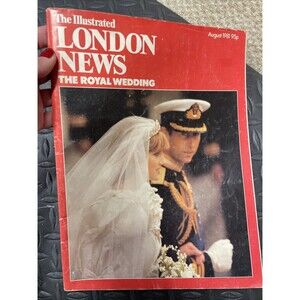 The Illustrated London News The Royal Wedding August 1981 Princess Diana